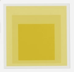 Vintage Josef Albers - Homage to the Square : Between the lines 1968, First edition
