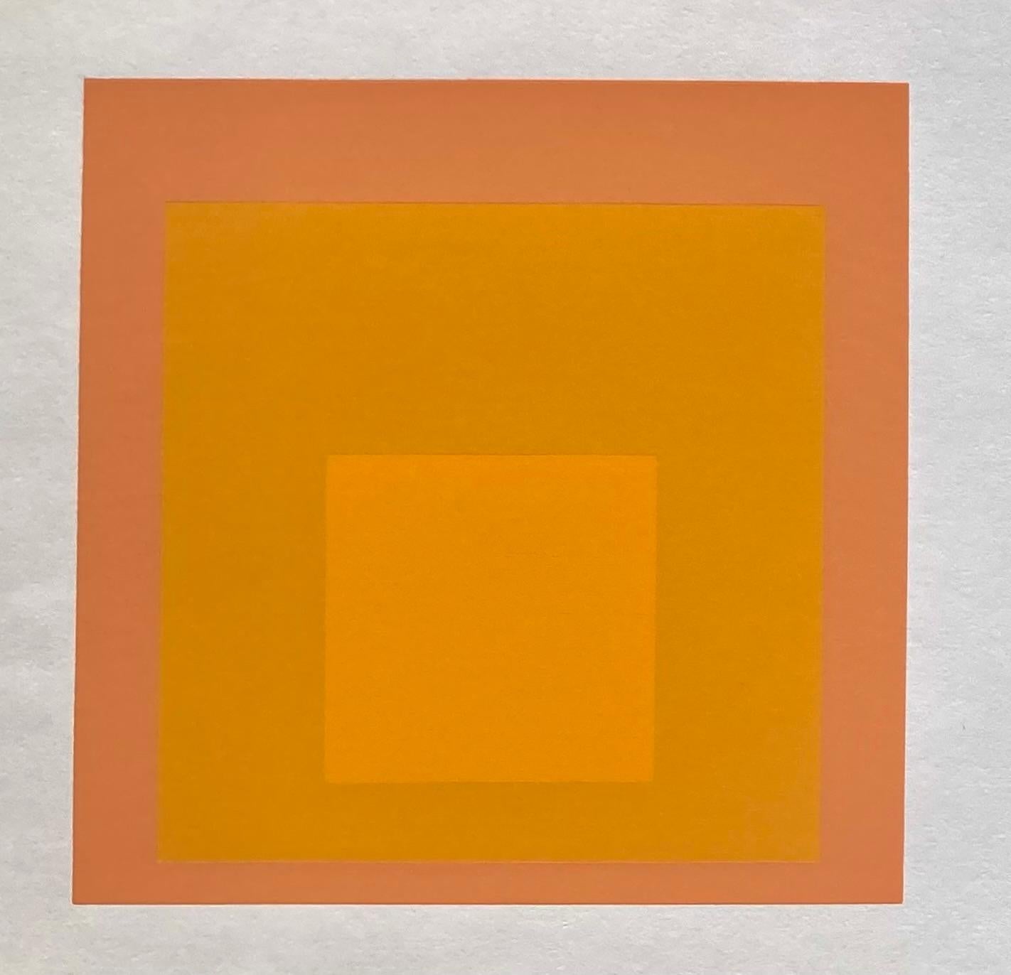 JOSEF ALBERS, Homage to the Square (diptych), 1971 - American Modern Print by Josef Albers