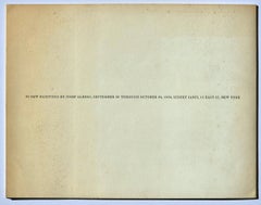 Josef Albers -- Homage to the Square Josef Albers Catalog Inserts