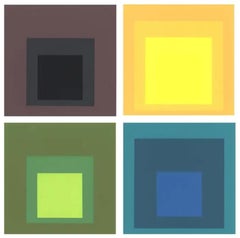 Josef Albers -- Homage to the Square Josef Albers Catalog Inserts