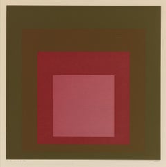 Josef Albers "I-S LXXI b" Hommage to the Square