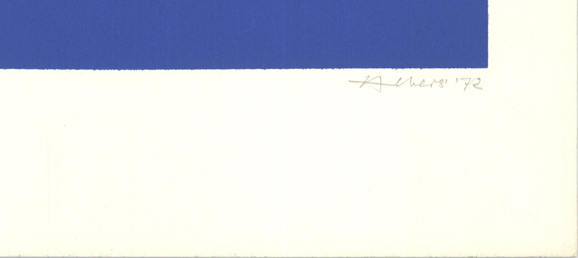 Josef Albers-The 10th New York Film Festival-HAND SIGNED, 1972 Vintage For Sale 4