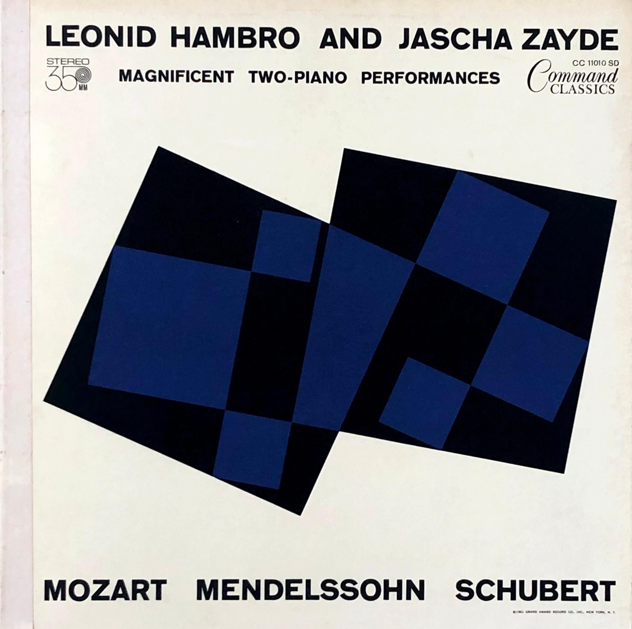 Josef Albers Vinyl-Plattenplattenkunst 
