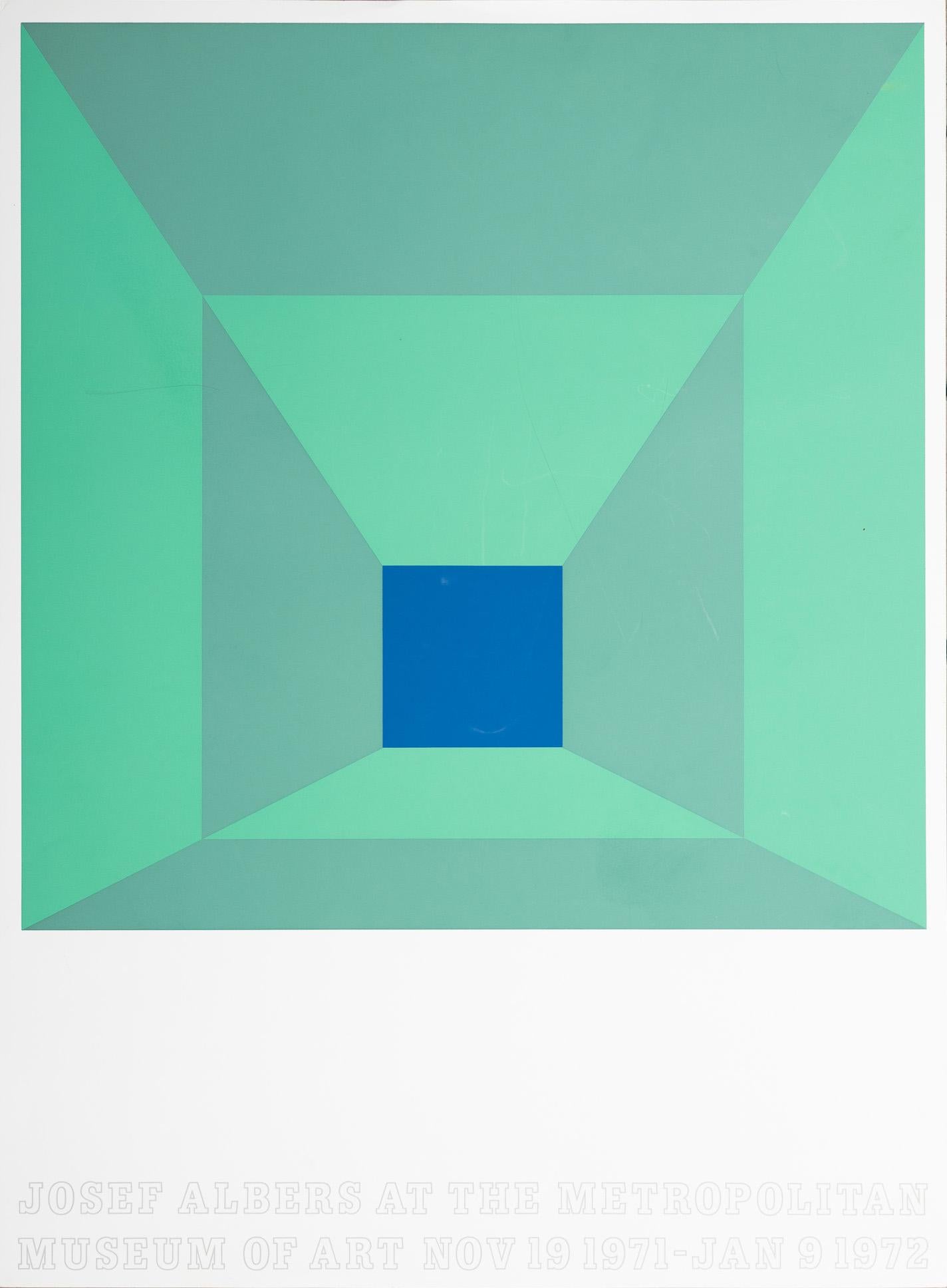 "Joseph Albers at the Met" Screen Print Poster