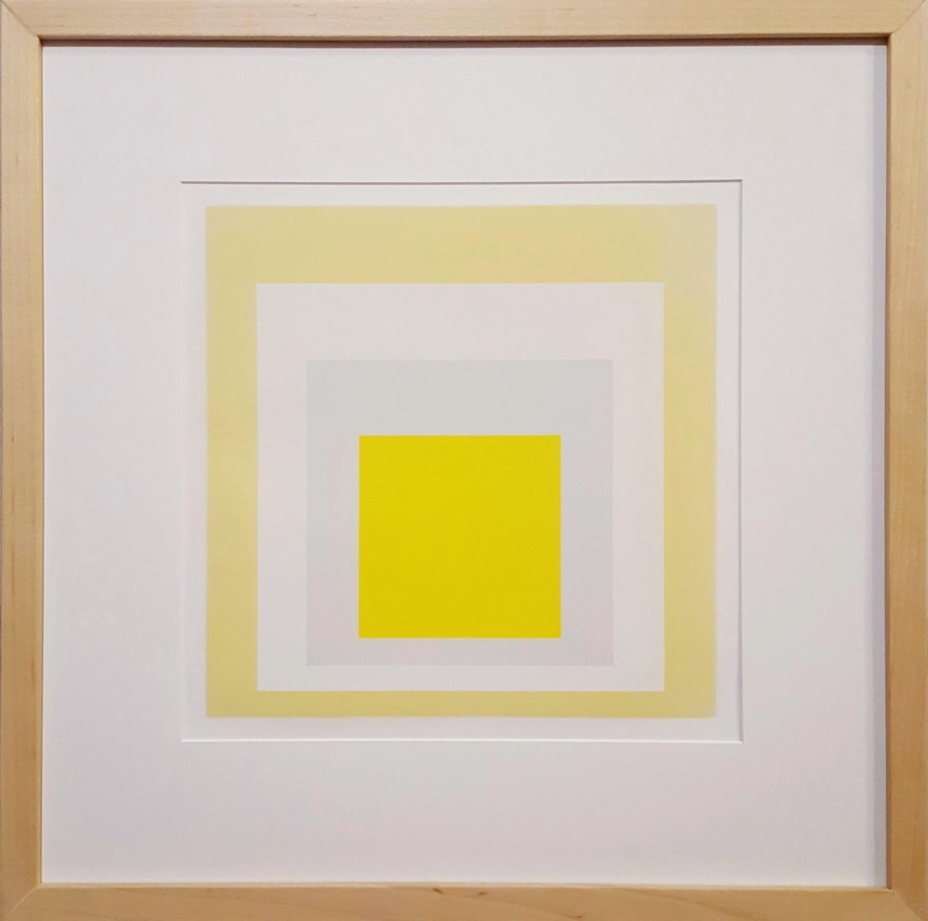 Joy - Abstract Geometric Print by Josef Albers