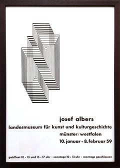 Landesmuseum für Kunst und Kulturgeschichte (Ascension) Poster /// Josef Albers