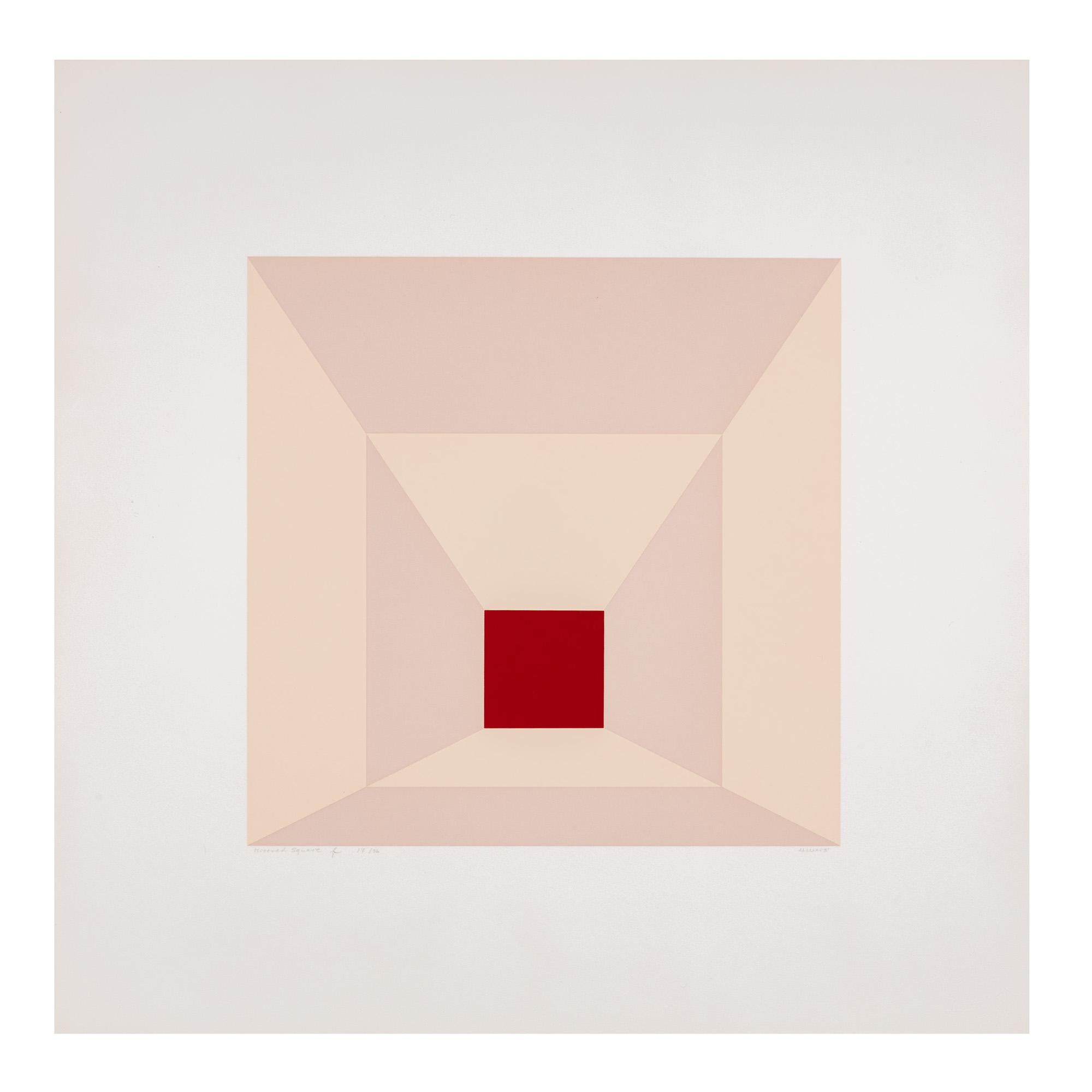 Mitered Squares: Cherry