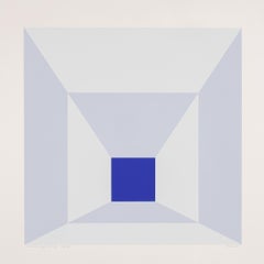 Mitered Squares: Cobalt