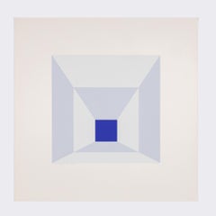 Mitered Squares: Cobalt