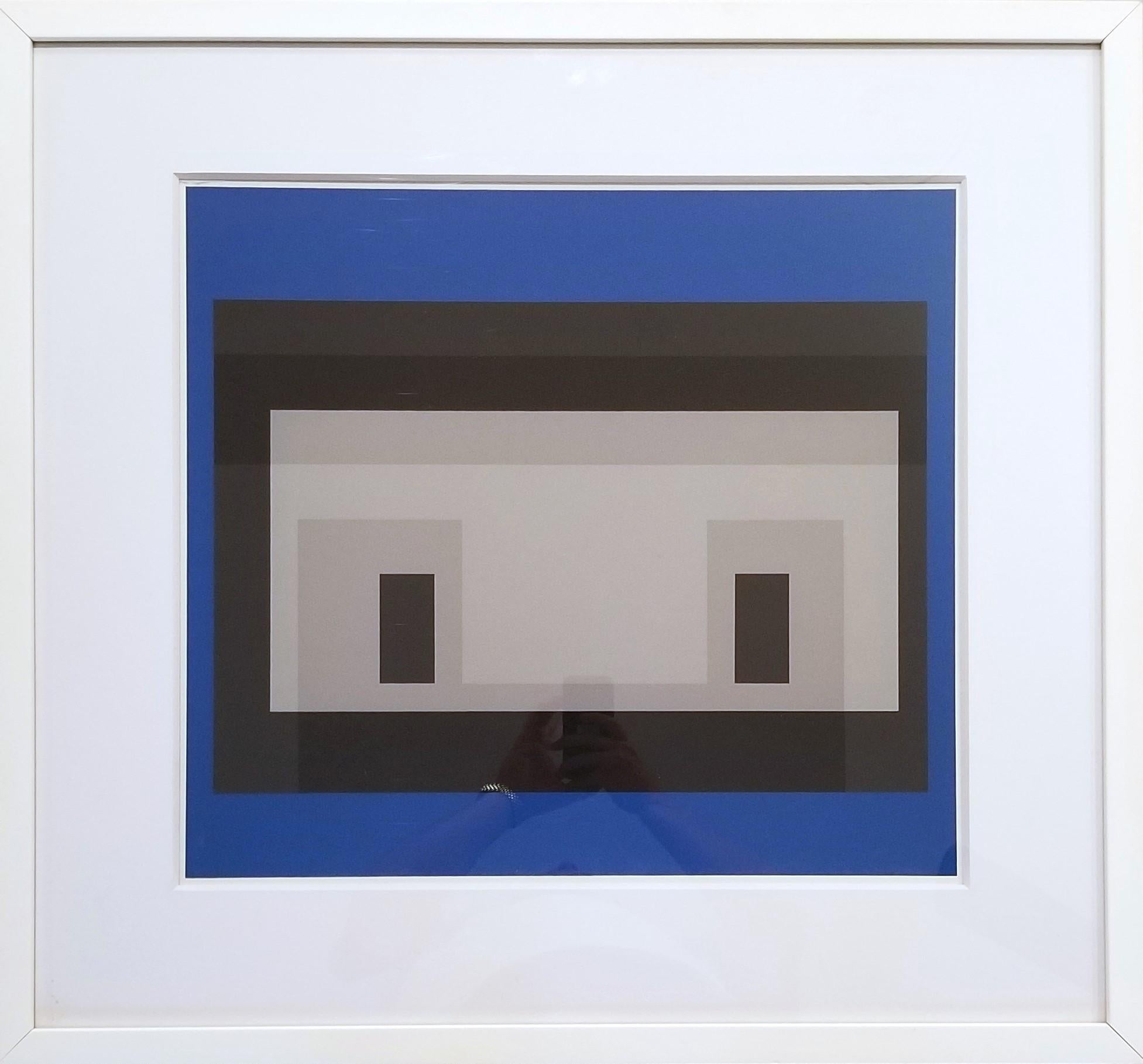 MMA-3 Variant /// Josef Albers Abstract Geometric Screenprint Color Field Theory For Sale 1