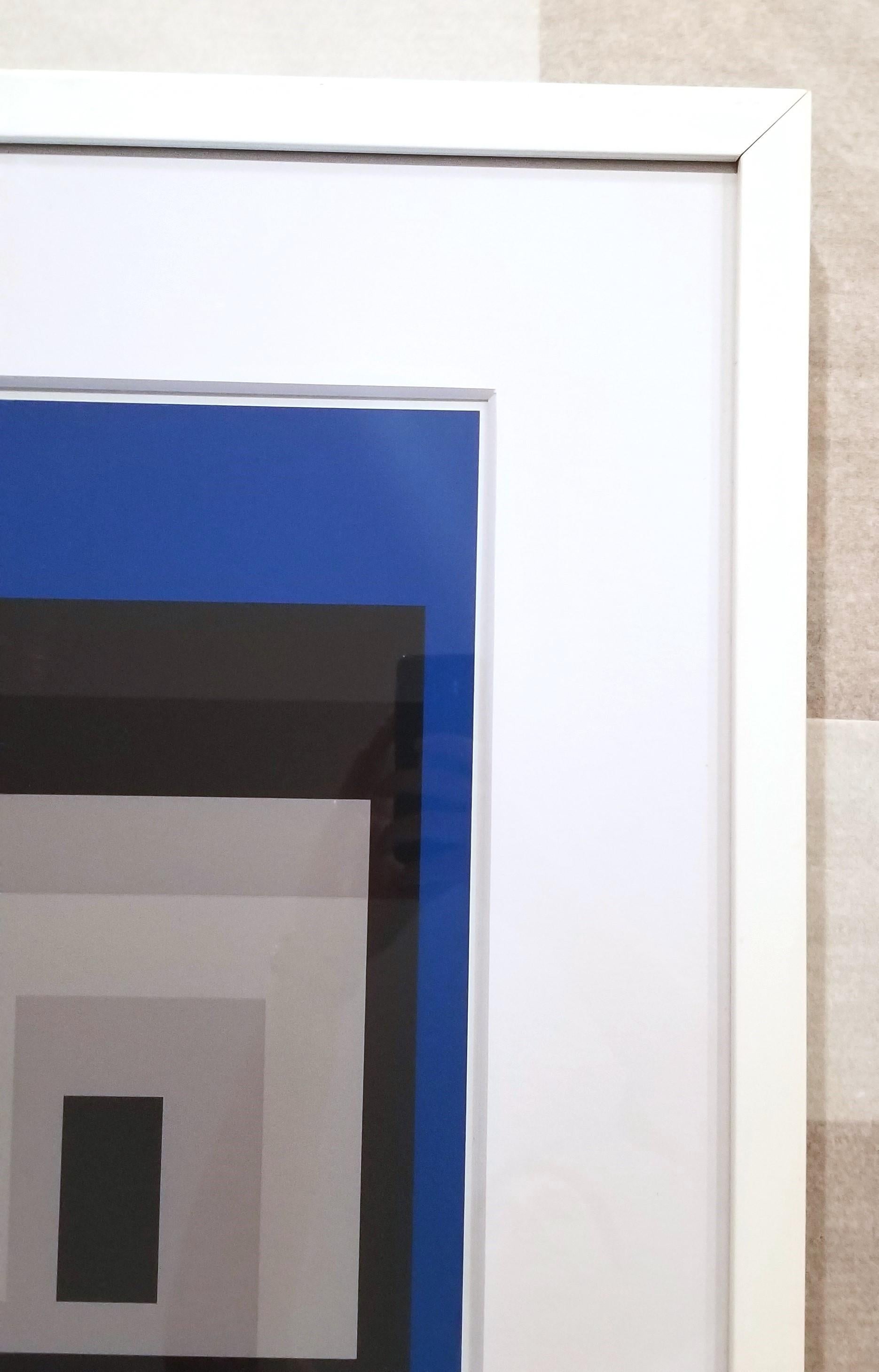 MMA-3 Variant /// Josef Albers Abstract Geometric Screenprint Color Field Theory For Sale 5