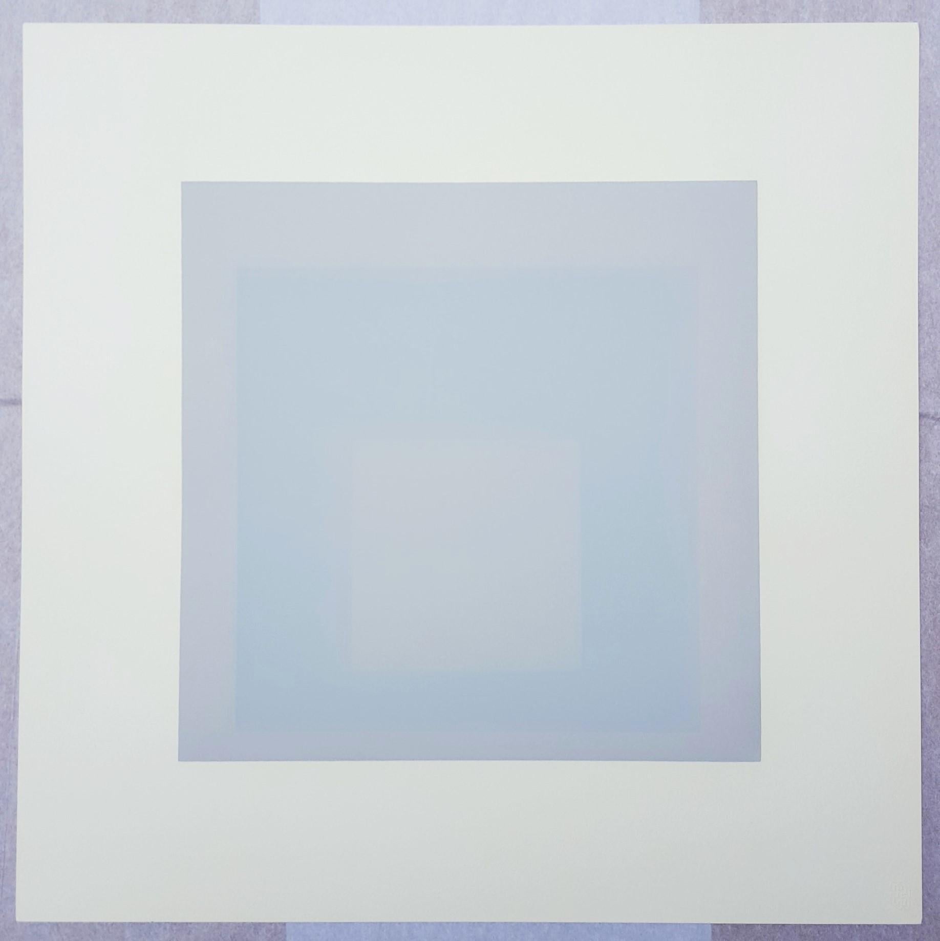 Nacre - Abstract Geometric Print by Josef Albers