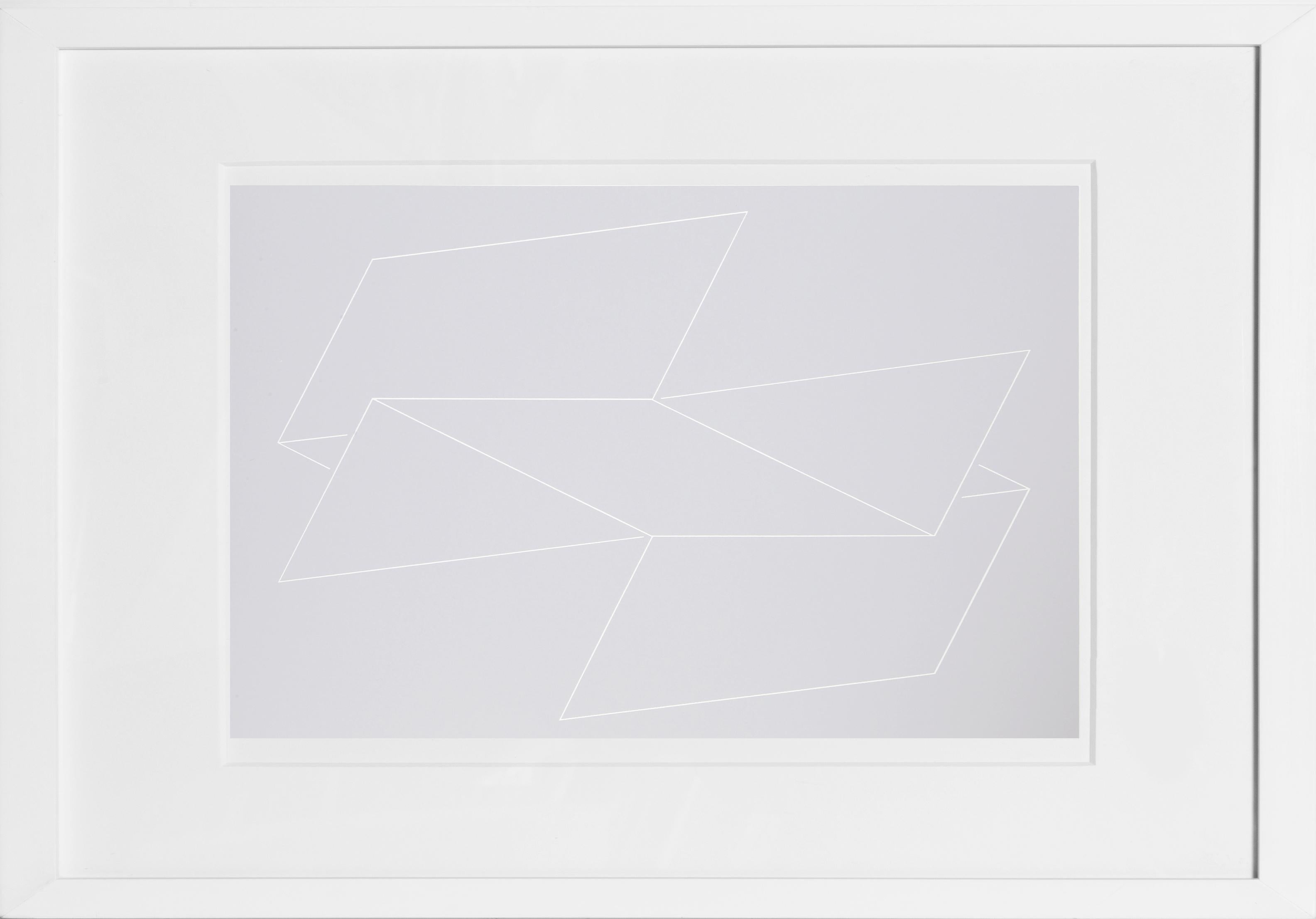 Pianissimo - P1, F12, I1, Serigrafia geometrica astratta di Josef Albers