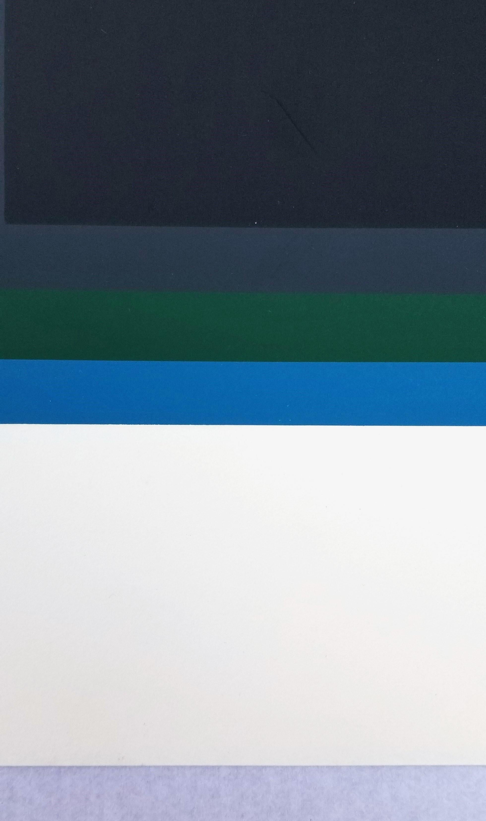 Porta Negra /// Josef Albers Abstract Geometric Minimalism Bauhaus Screenprint 9