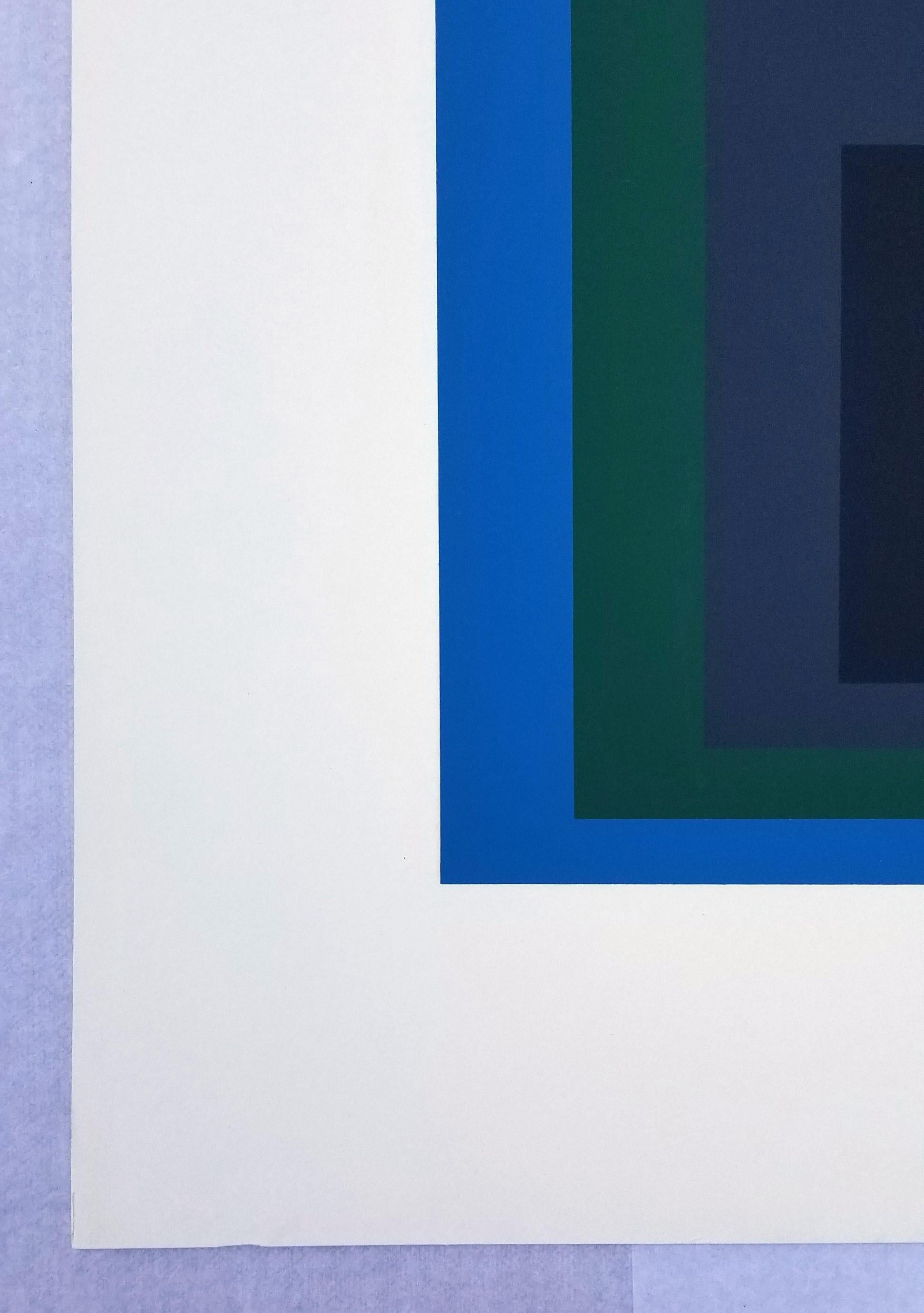 Porta Negra /// Josef Albers Abstract Geometric Minimalism Bauhaus Screenprint 3