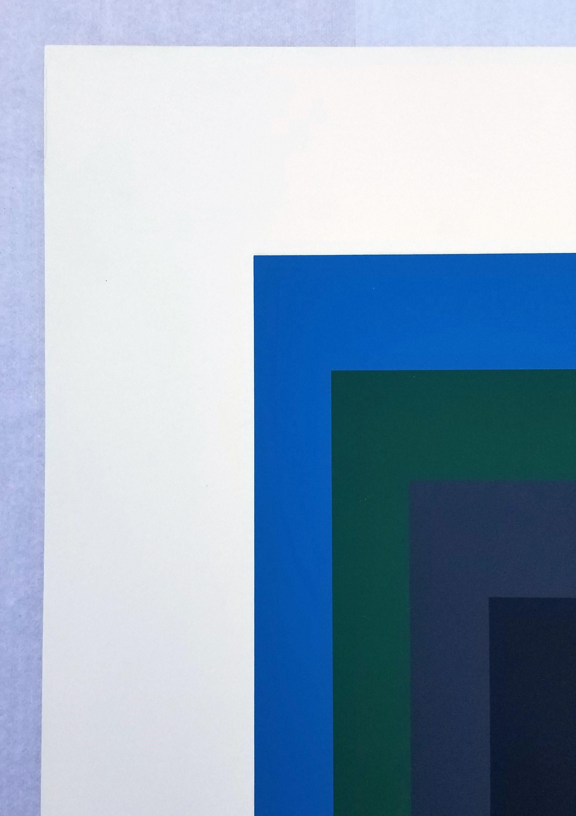 Porta Negra /// Josef Albers Abstract Geometric Minimalism Bauhaus Screenprint 4