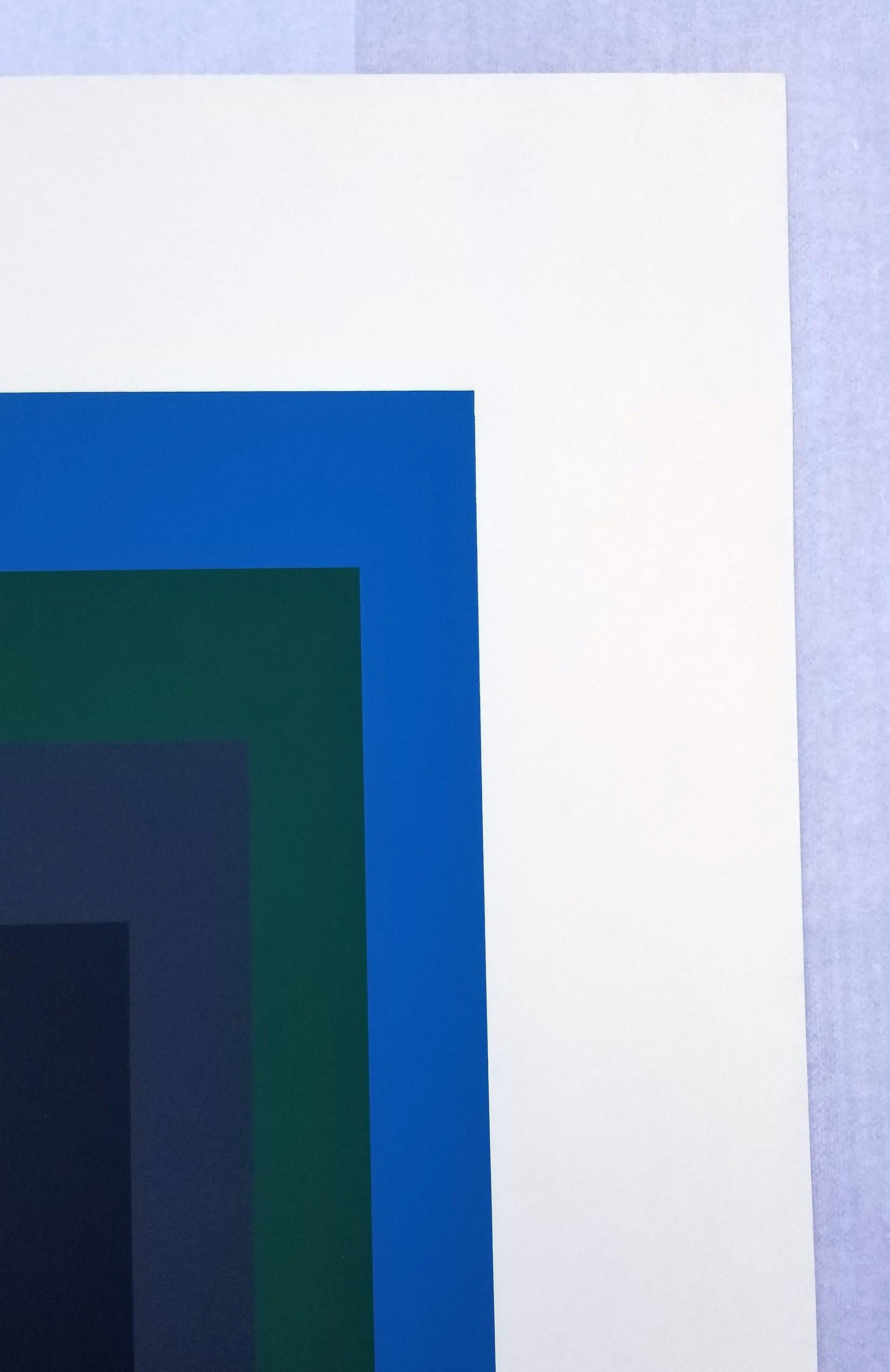 Porta Negra /// Josef Albers Abstract Geometric Minimalism Bauhaus Screenprint 5