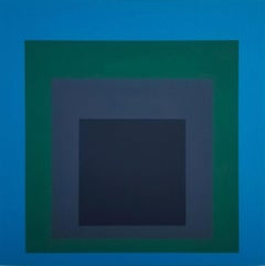 Porta Negra /// Josef Albers Abstract Geometric Minimalism Bauhaus Screenprint