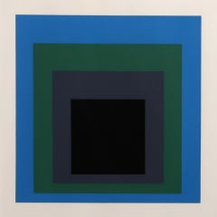 Vintage Porta Negra, Screenprint by Josef Albers from "Homage to the Square"