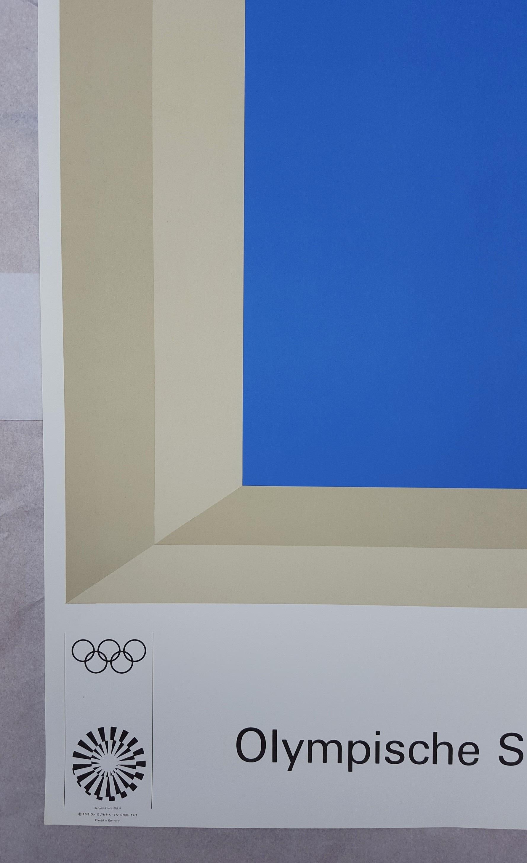 Poster for Olympic Games - Print by Josef Albers