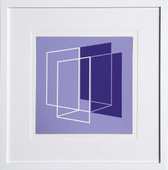 Repeated and Not Repeated - P1, F26, I1, Geometrischer Raumteiler von Josef Albers