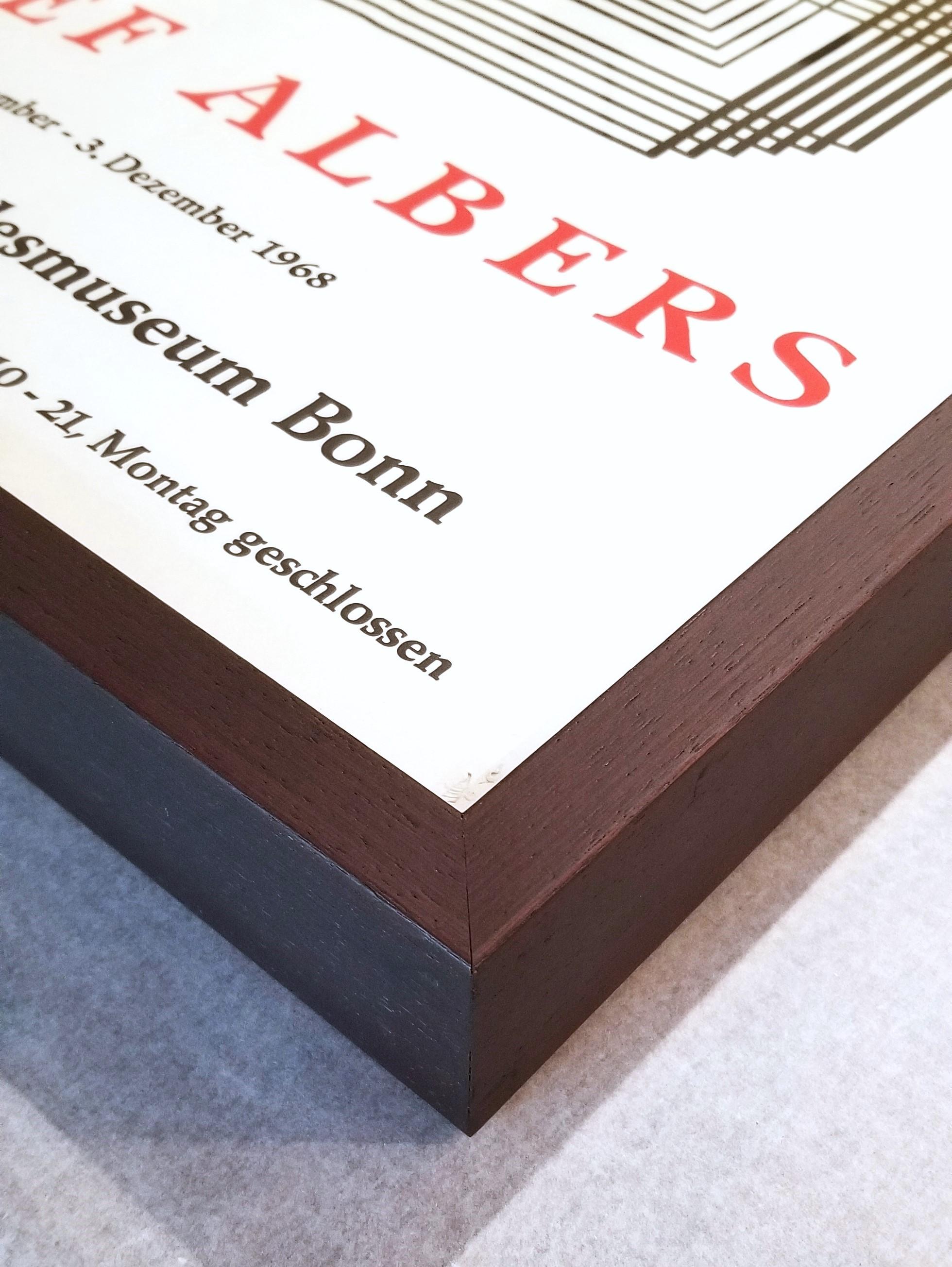 Rheinisches Landesmuseum Bonn (Shrine) Poster /// Josef Albers Abstract Bauhaus For Sale 14