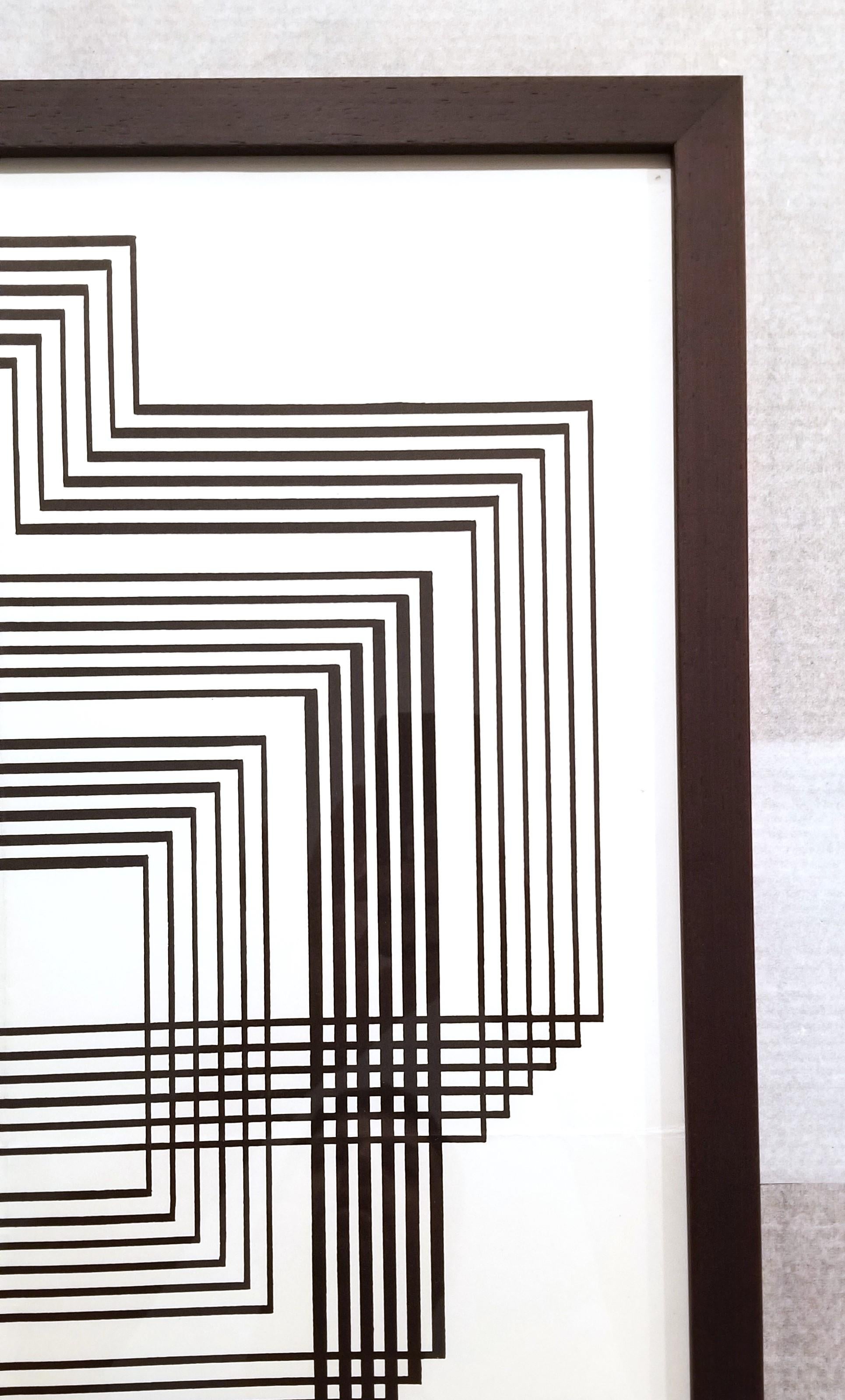 Rheinisches Landesmuseum Bonn (Shrine) Poster /// Josef Albers Abstract Bauhaus For Sale 5