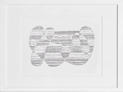 Sea - P1, F7, I1, Abstract Geometric Screenprint by Josef Albers