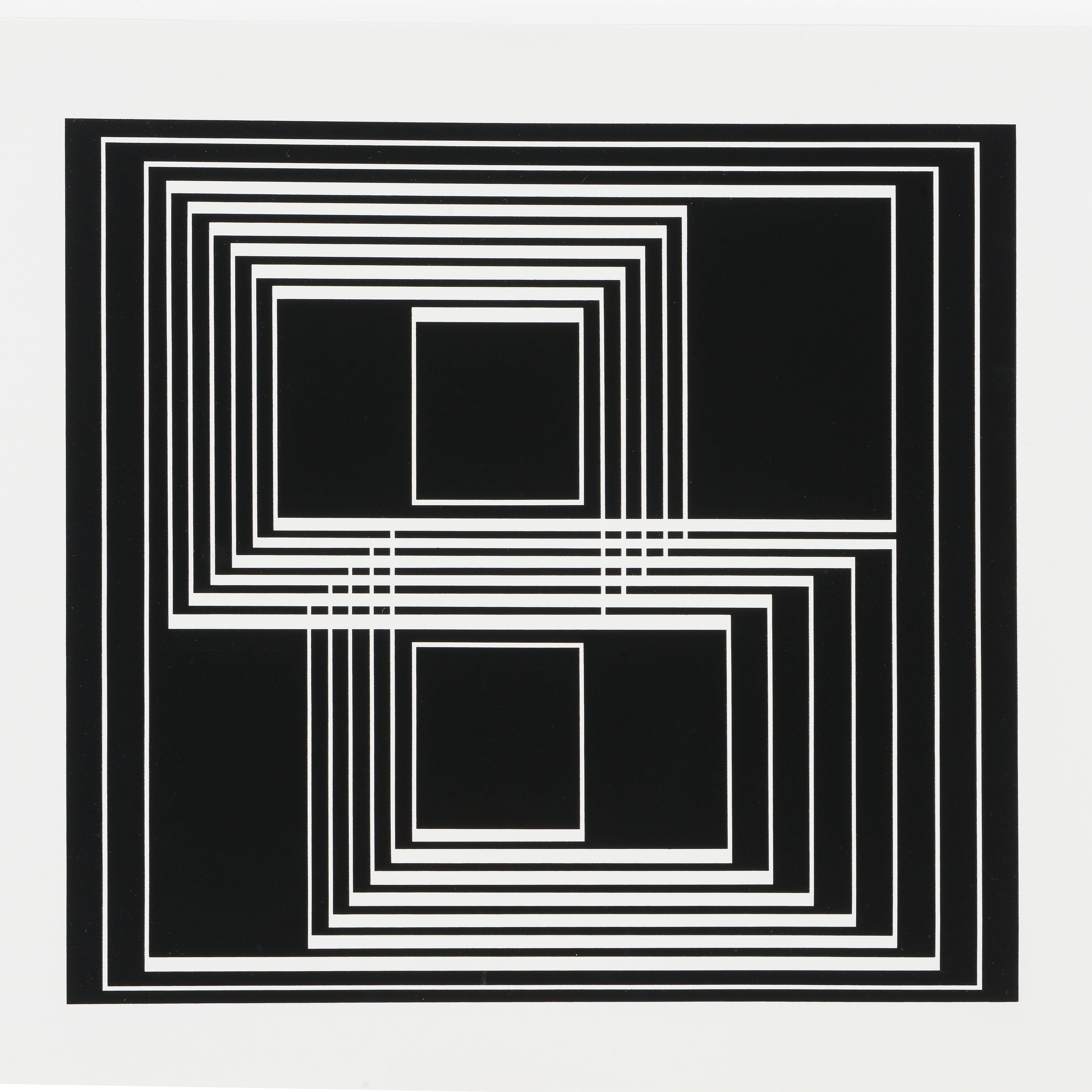 Seclusion - Print by Josef Albers