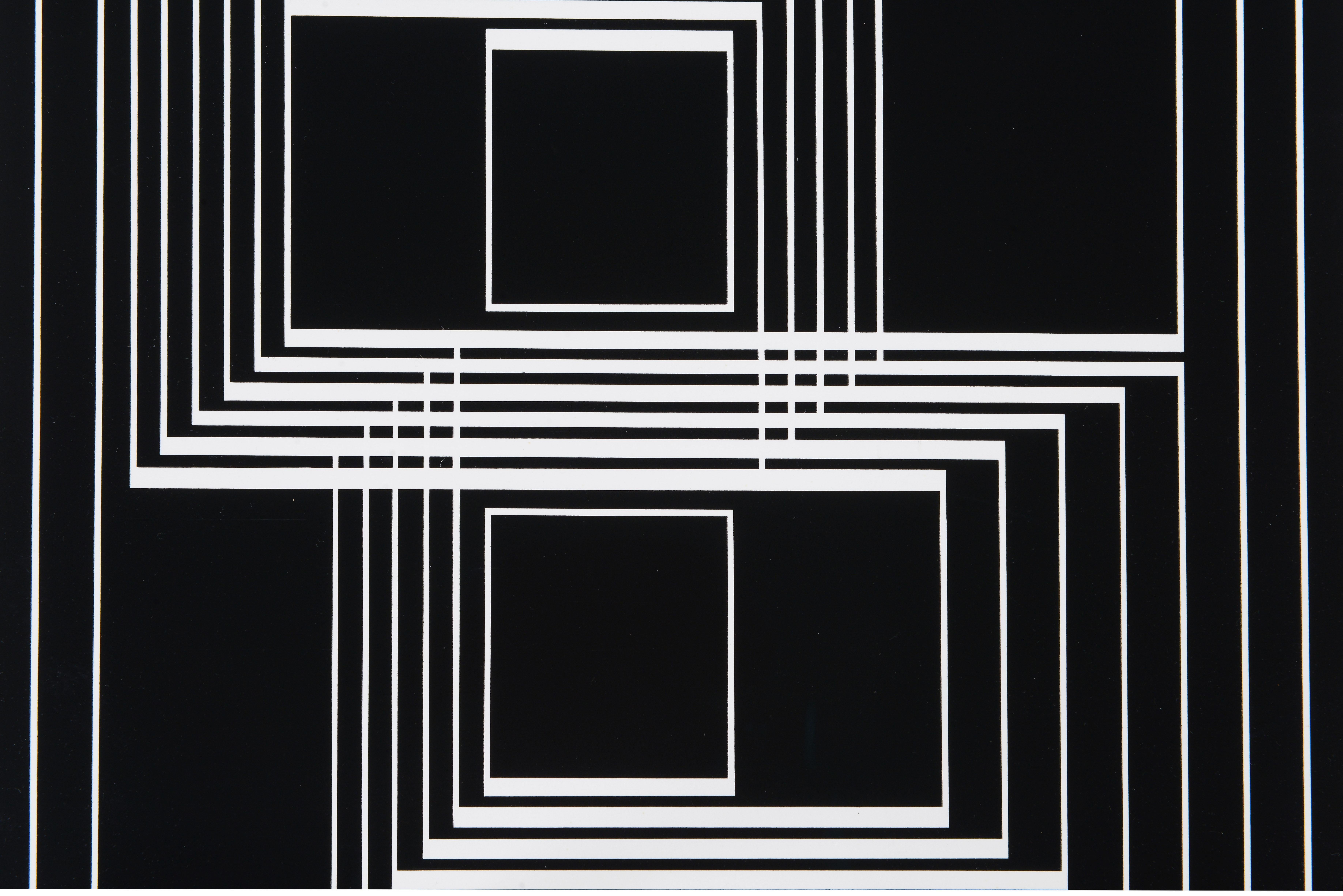 L'isolement - Géométrique abstrait Print par Josef Albers