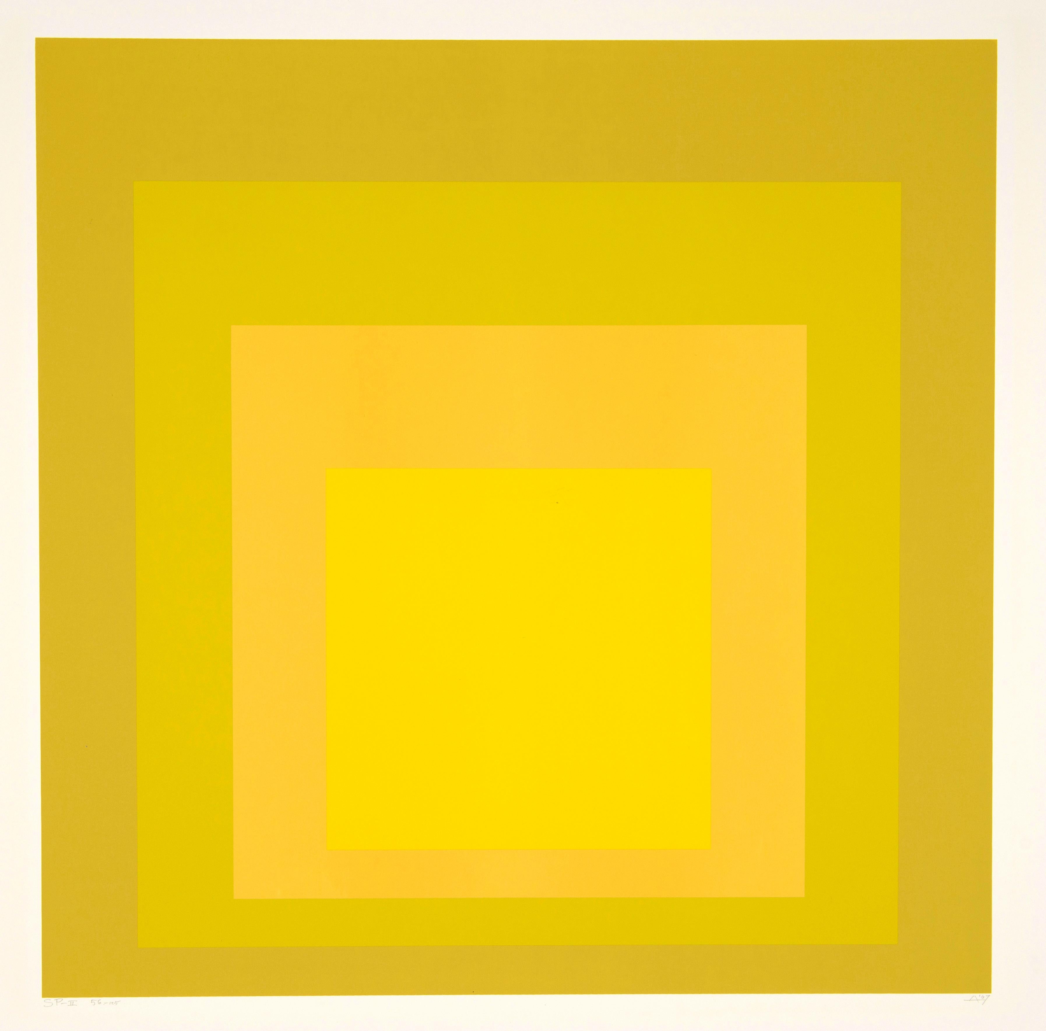 Josef Albers Abstract Print - SP II