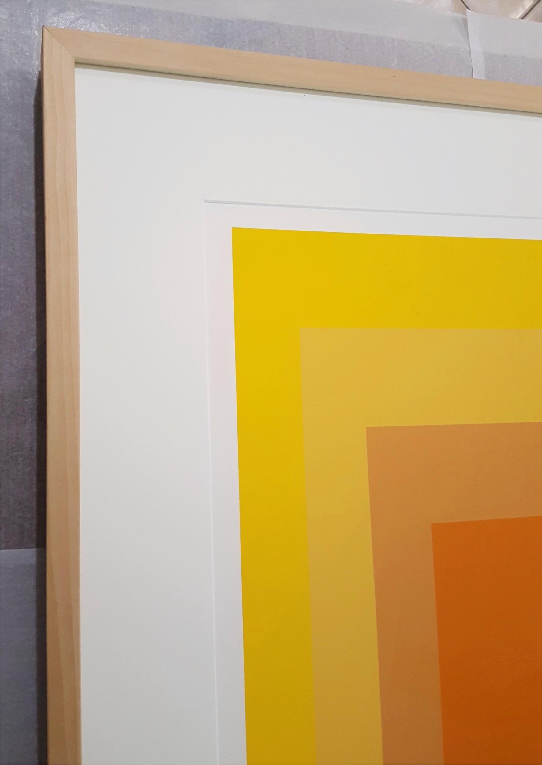SP IV - Abstract Geometric Print by Josef Albers