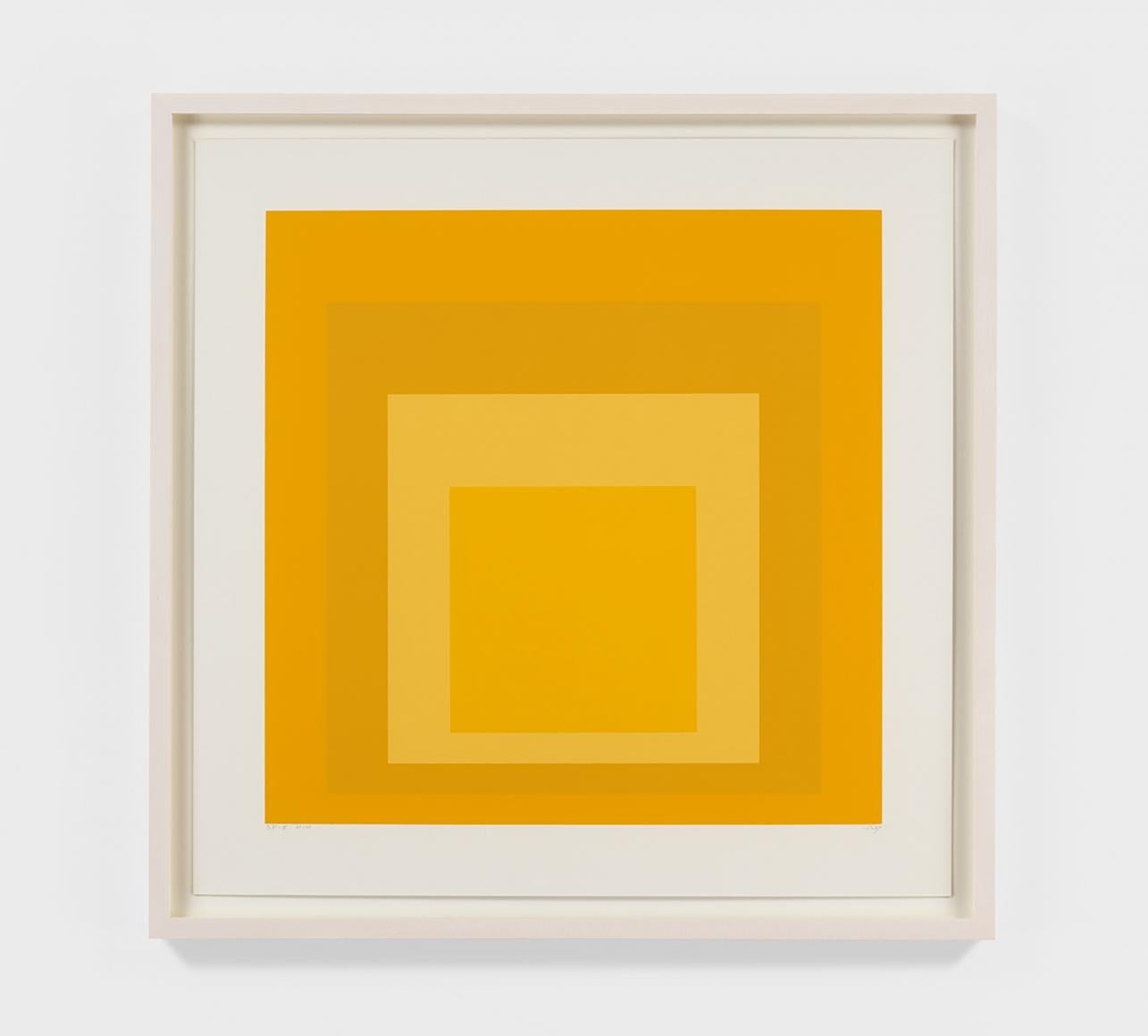 SP X - Abstract Geometric Print by Josef Albers