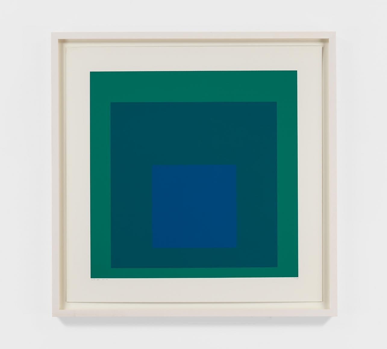 Josef Albers Abstract Print - SP XII