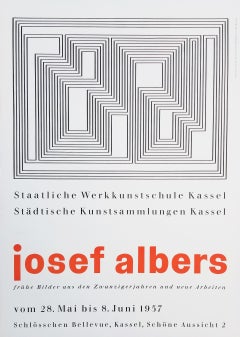 Vintage Staatliche Werkkunstschule Kassel (Prefatio) Poster