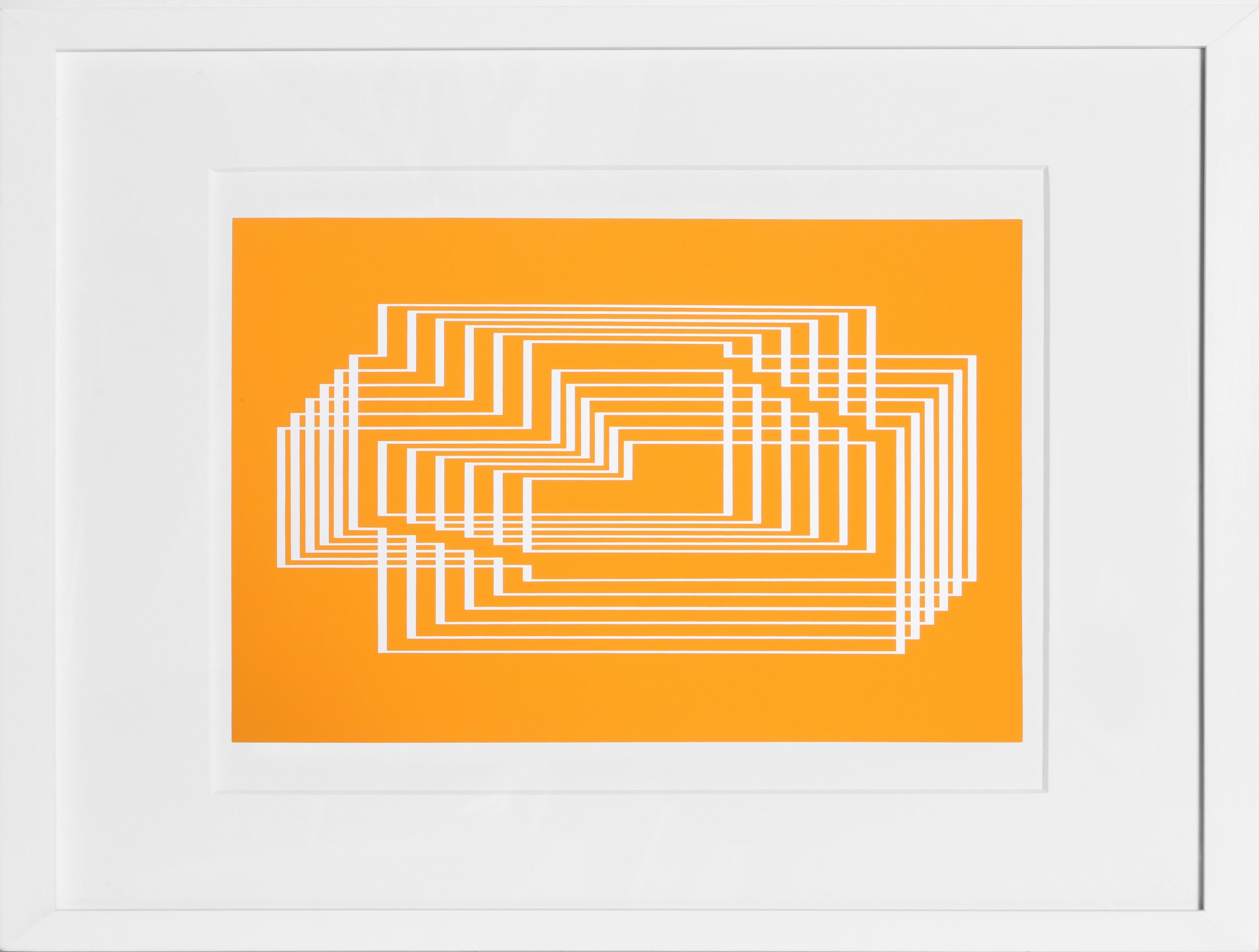 Josef Albers Abstract Print – Syntax – P1, F31, I2 
