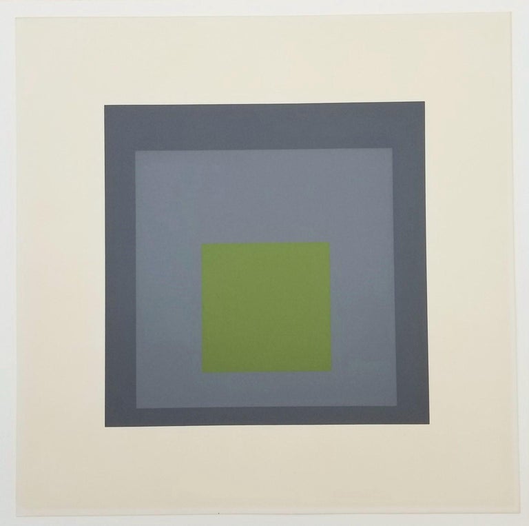 Thaw - Abstract Geometric Print by Josef Albers