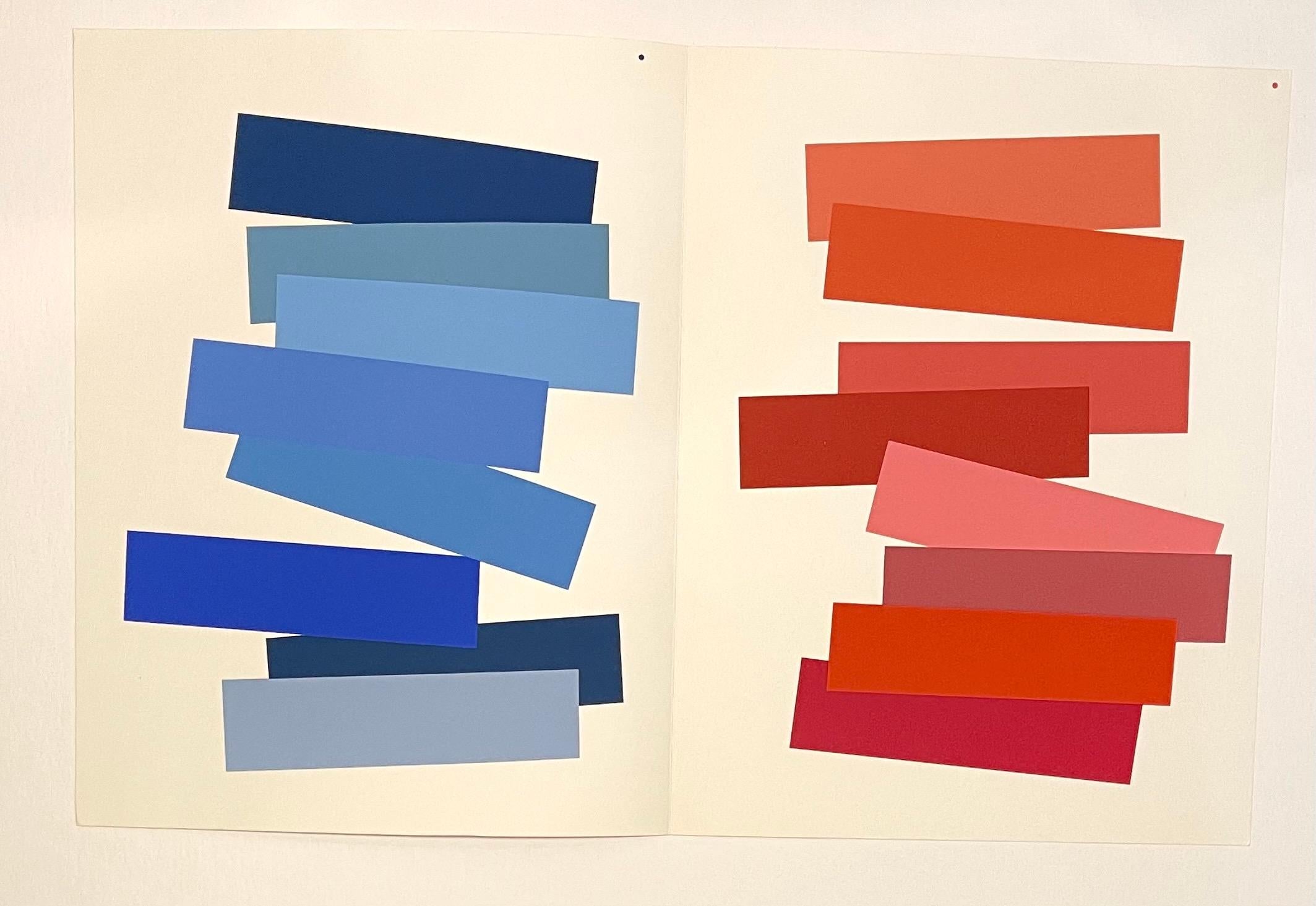 THE INTERAKTION DER FARBEN – Print von Josef Albers
