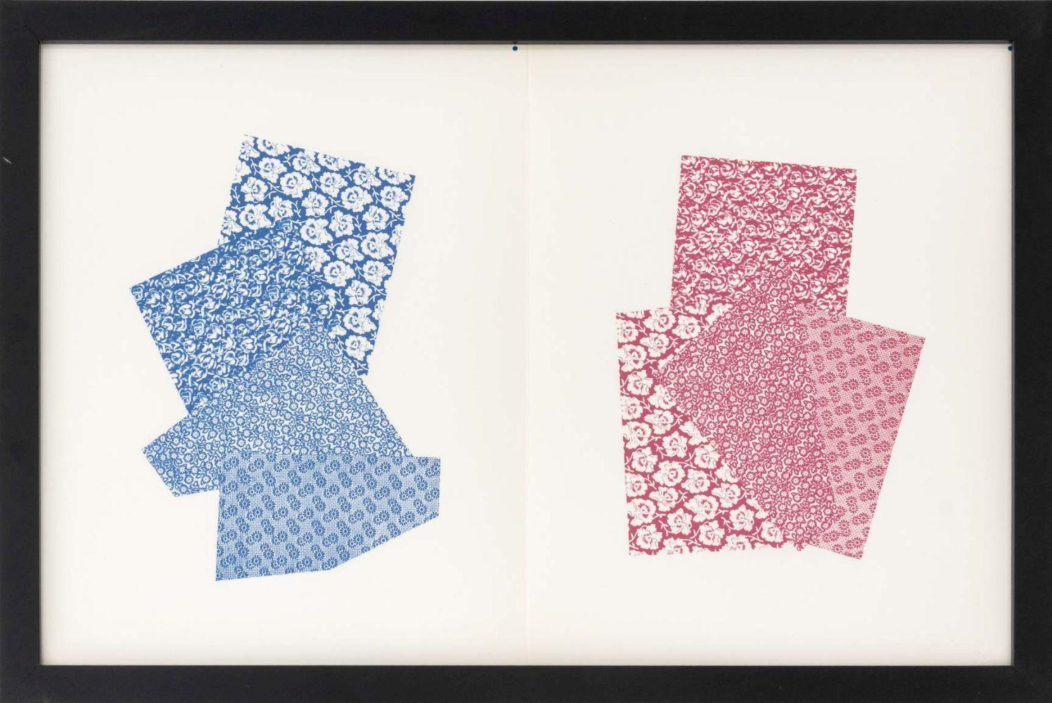 "The Interaction of Color Plate XII-1", Screenprint in Colors, 1973