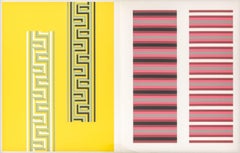 "The Interaction of Color Plate XIII-2", Screenprint in Colors, 1973