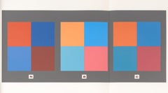 «La interacción del color, lámina XIV-4». Serigrafía a color sobre papel, 1973