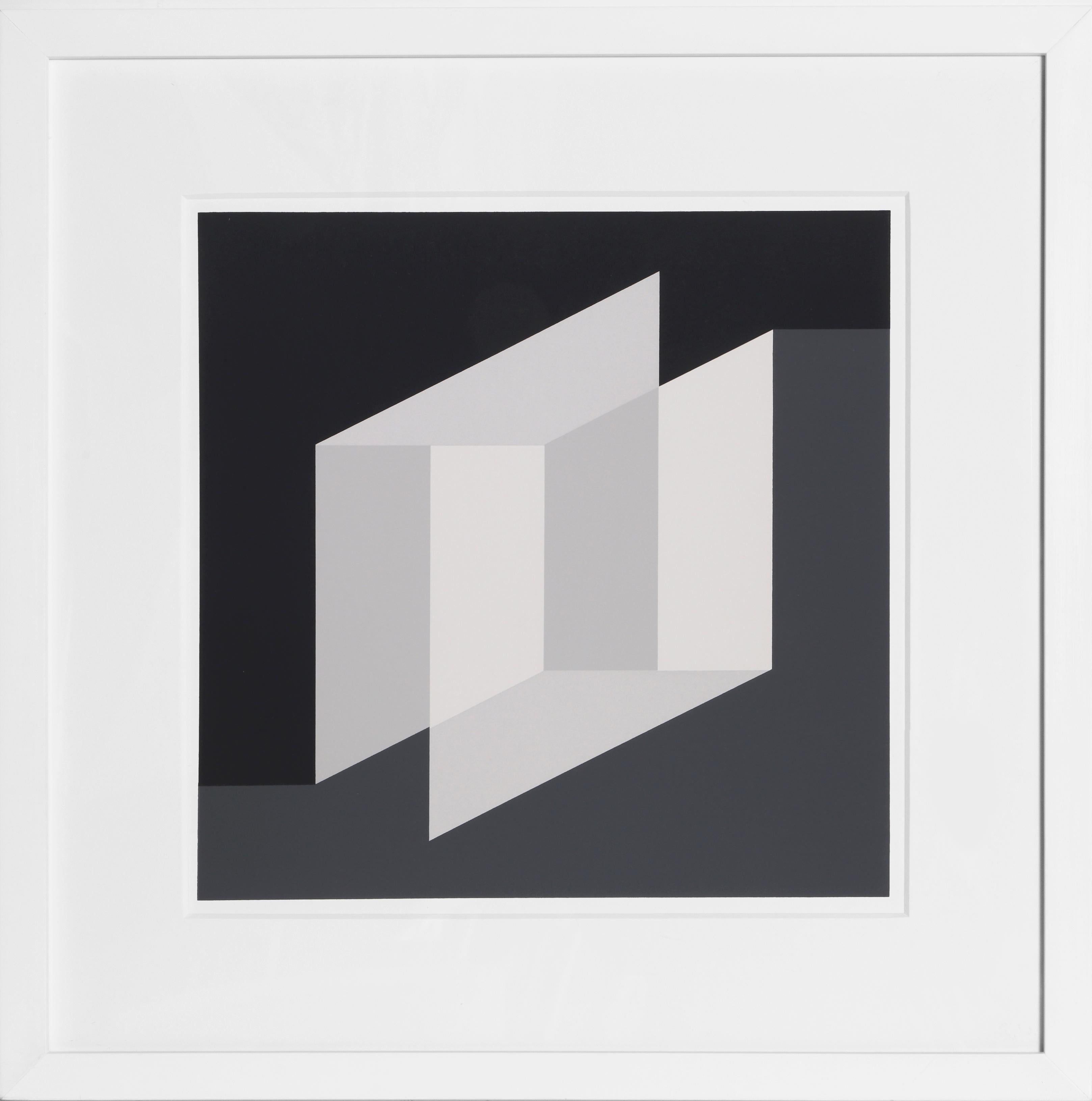 Josef Albers Abstract Print - Perceptual Ambiguity - P2, F26, I1
