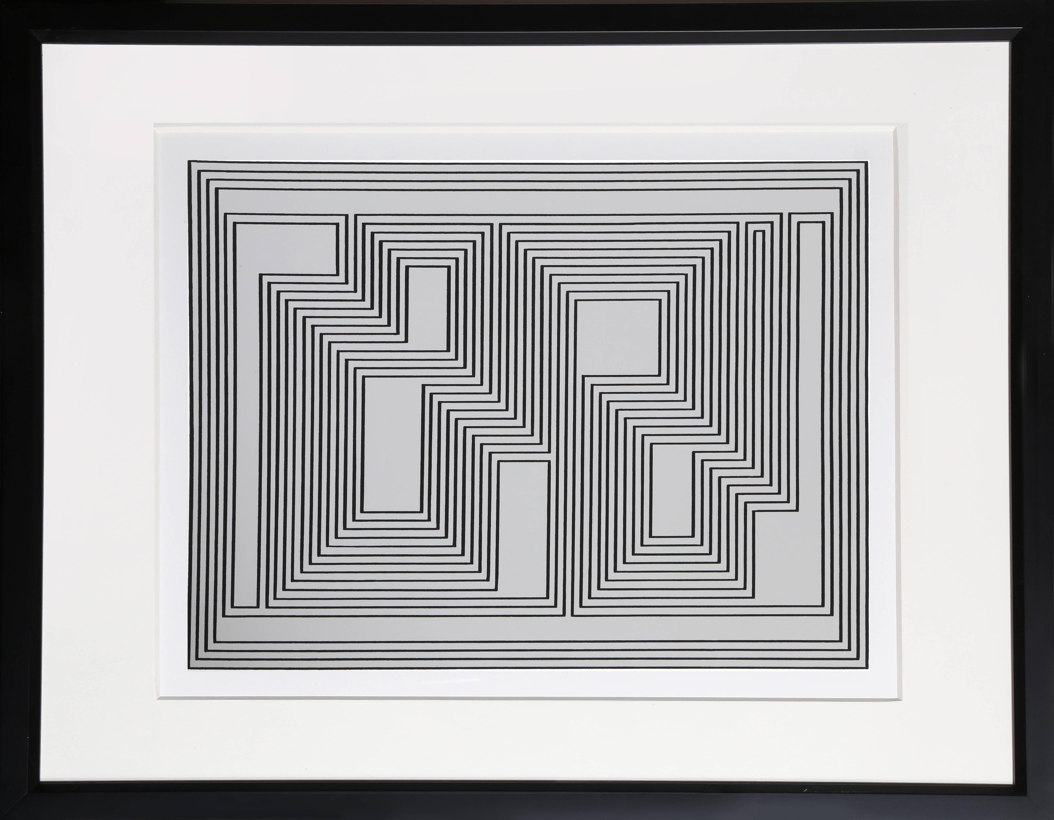 Josef Albers Abstract Print - Graphic Tectonic: Prefacio - P1, F32, I1
