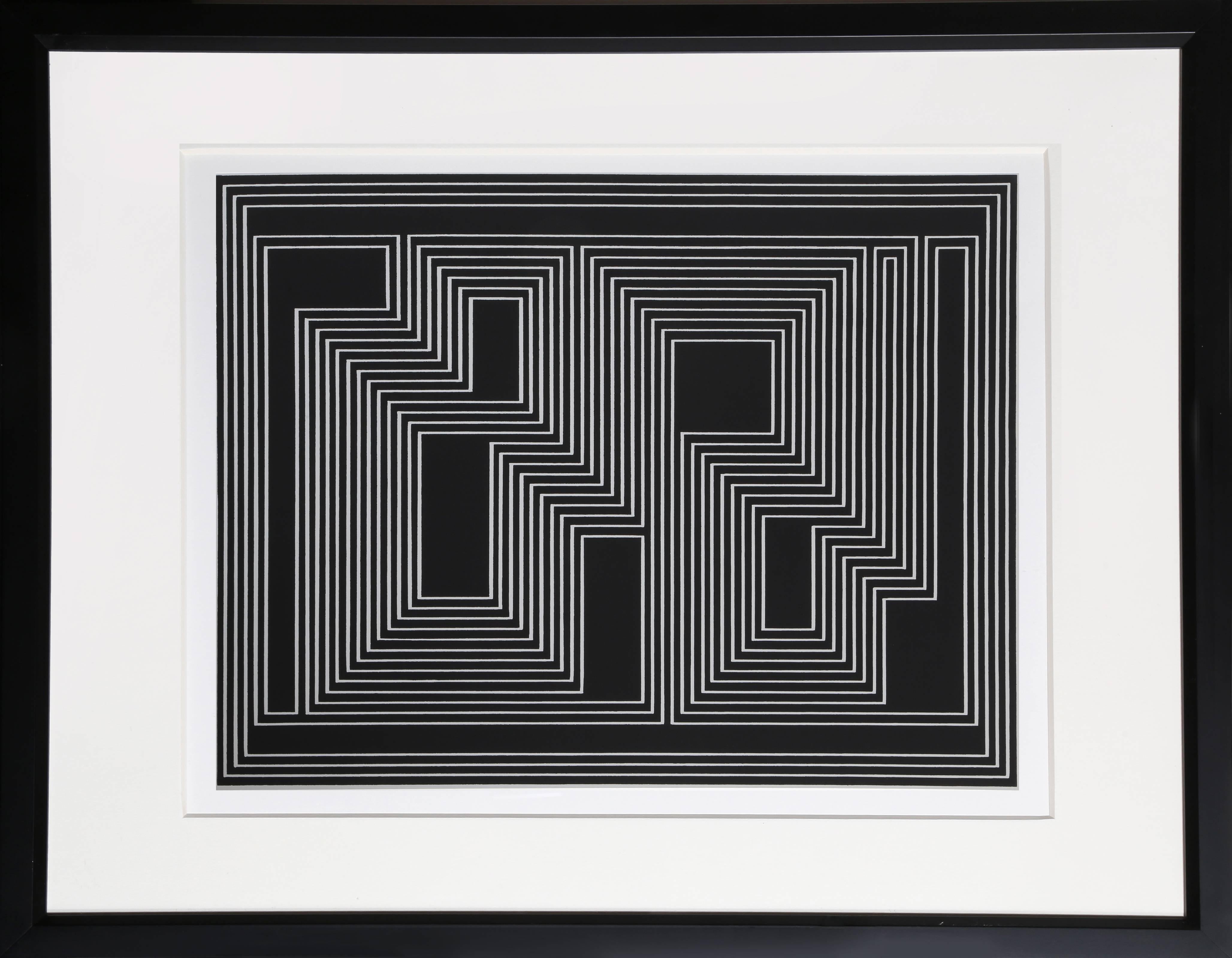 Josef Albers Abstract Print - Graphic Tectonic: Prefacio - P1, F32, I2