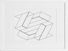 Untitled from Formulation: Articulation, Framed Silkscreen by Josef Albers
