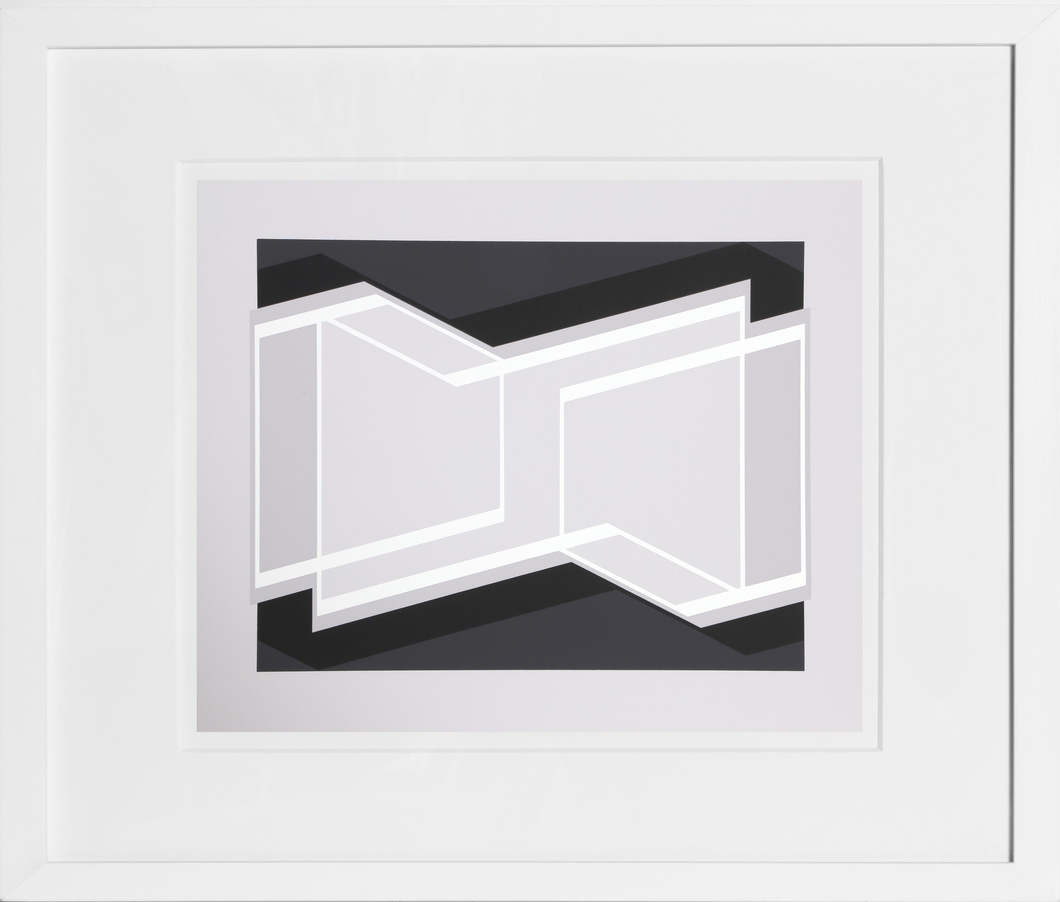 Josef Albers Abstract Print - Zig Zag - P1, F29, I1