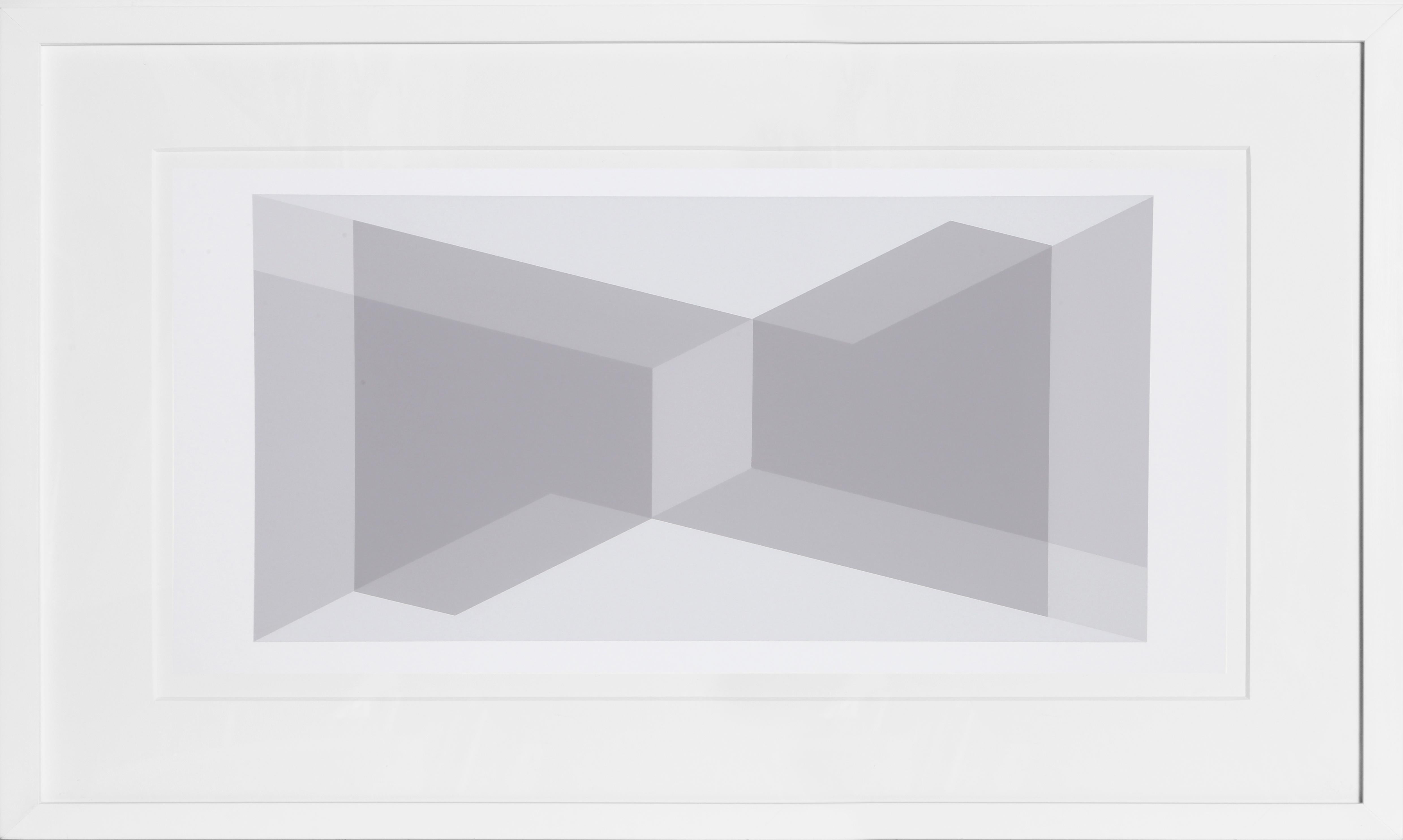 Untitled from Formulation Articulation, Framed Silkscreen by Josef Albers