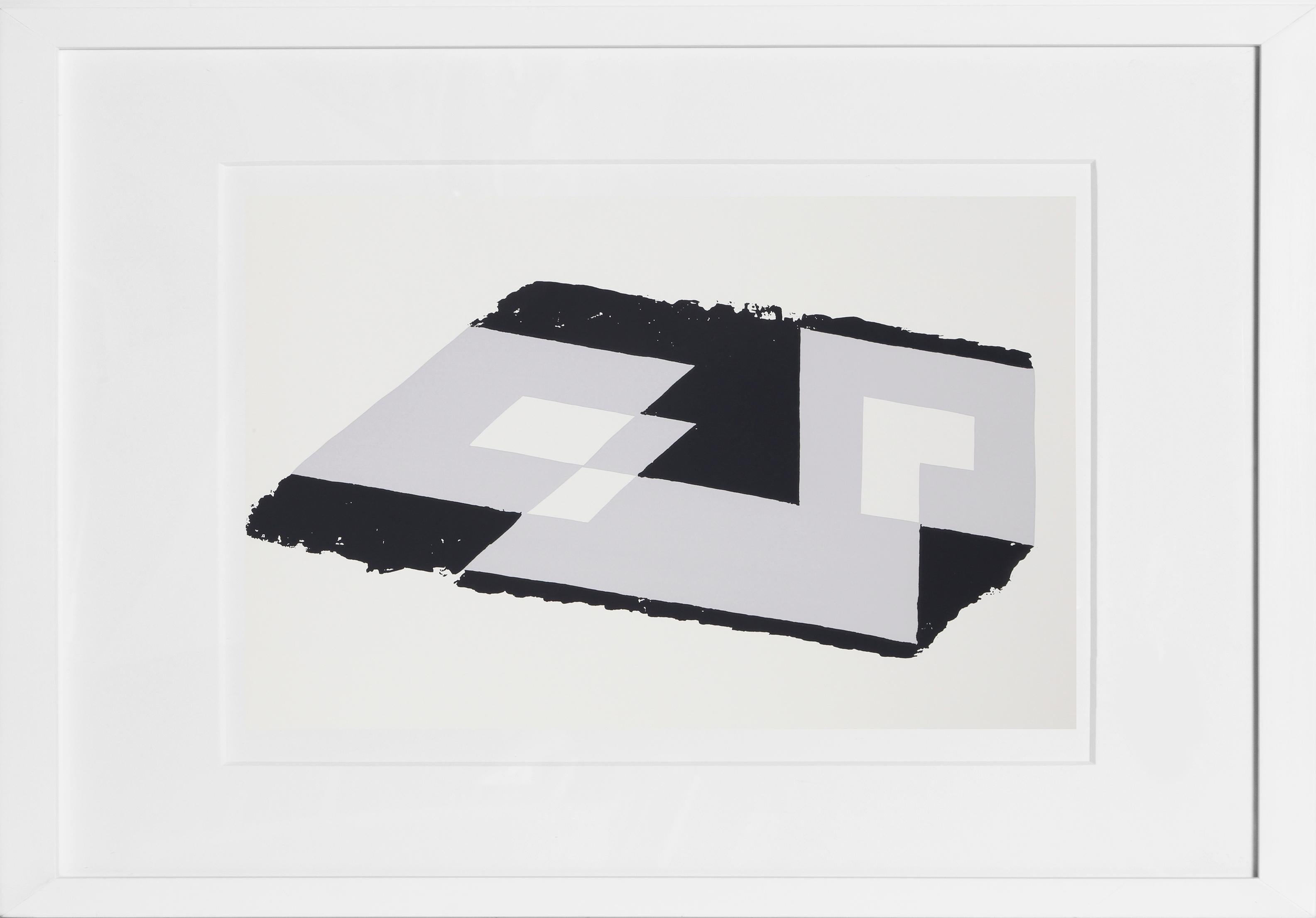 Josef Albers Abstract Print - Challenging Confusion - P1, F13, I2