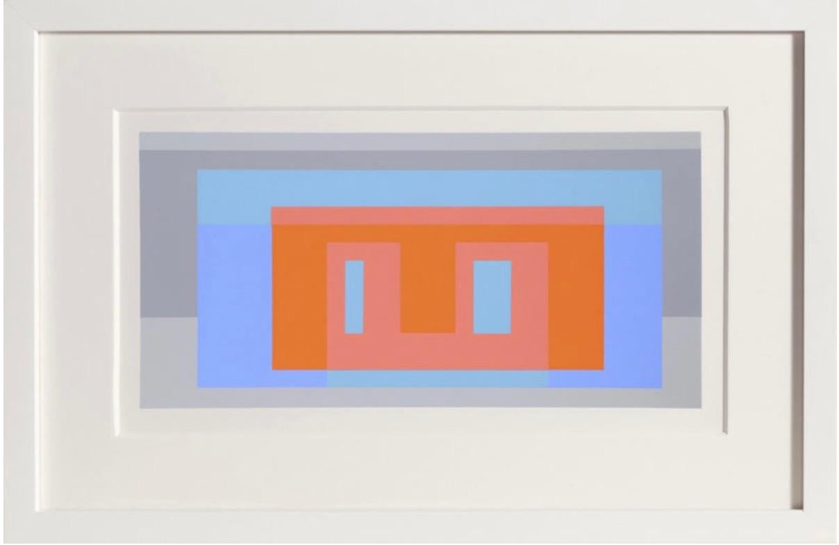 Josef Albers Abstract Print - Variant FI-F17-II