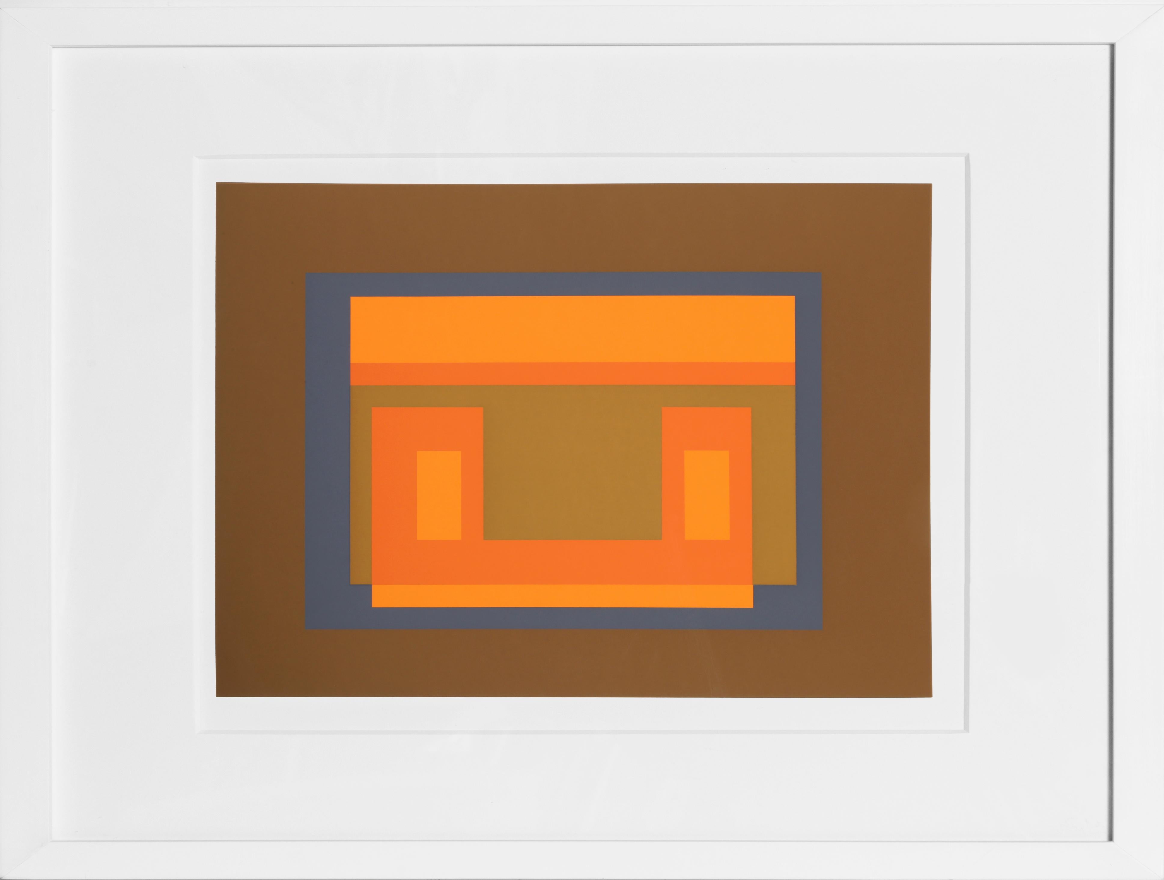 Artist:	Josef Albers
Portfolio: Formulation: Articulation (Double Portfolio)
Title:	Portfolio 1, Folder 11, Image 1
Year:	1972
Medium:	Silkscreen
Edition:	1000
Paper Size:	15 x 20 inches [38.1 x 50.8 cm]
Frame: 20 x 24 inches

Formulation: